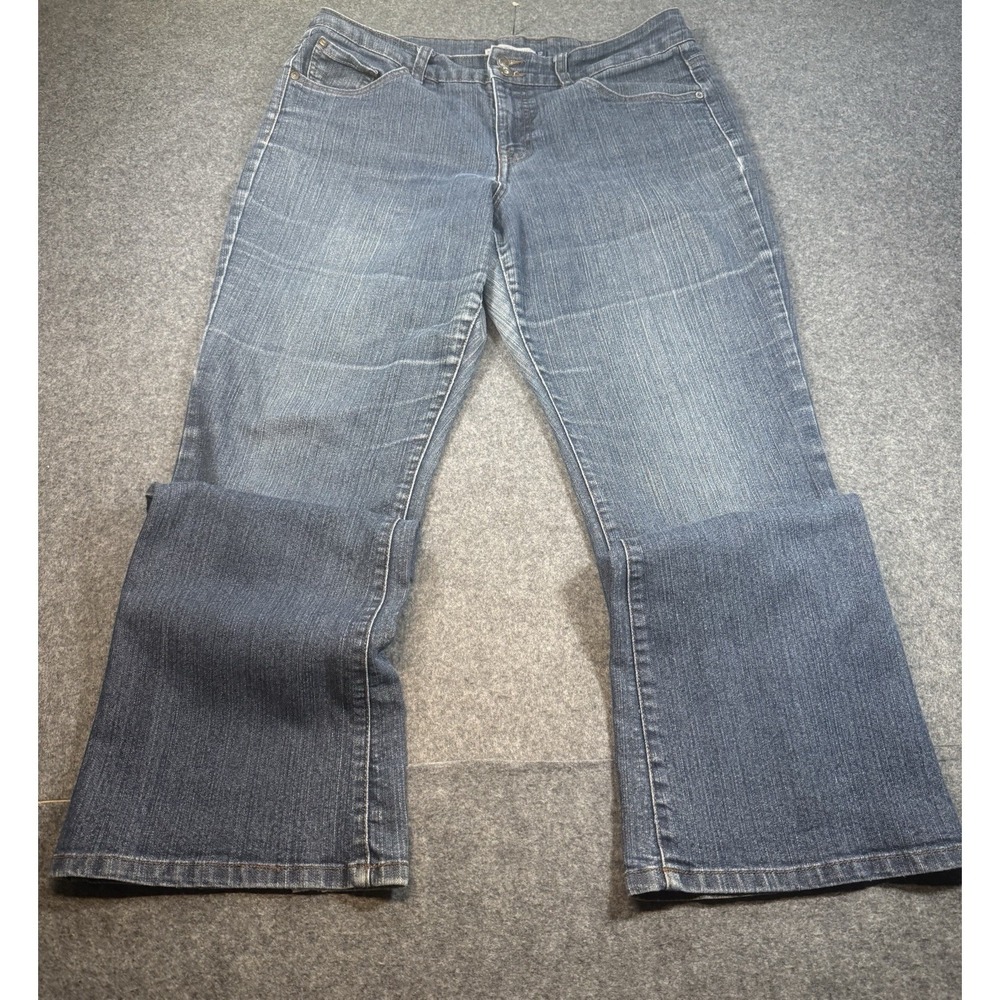 Bandolino Blu Arianna Jeans Size 12 Blue Denim Bootcut